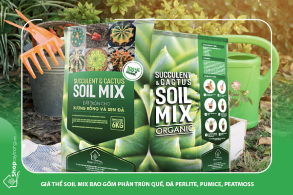giá thể Soil Mix